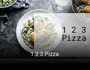 Réserver une table chez 1 2 3 Pizza maintenant