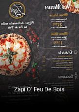Zapi O' Feu De Bois réservation de table