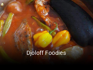 Djoloff Foodies réservation en ligne