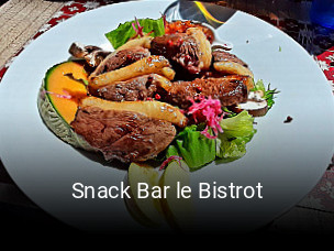 Snack Bar le Bistrot réservation de table