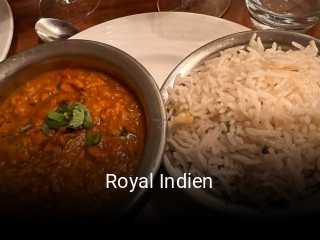 Royal Indien réservation de table