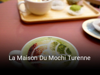 La Maison Du Mochi Turenne réservation de table