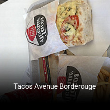 Tacos Avenue Borderouge réservation