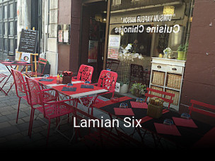 Réserver une table chez Lamian Six maintenant