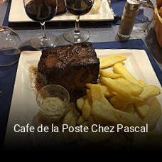 Cafe de la Poste Chez Pascal réservation de table