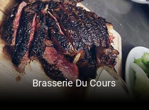 Brasserie Du Cours réservation en ligne