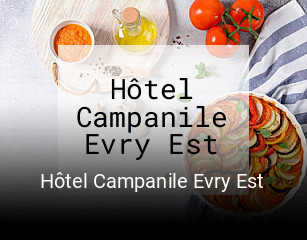 Hôtel Campanile Evry Est réservation de table