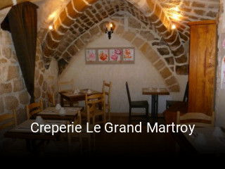 Creperie Le Grand Martroy réservation en ligne