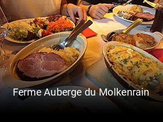 Réserver une table chez Ferme Auberge du Molkenrain maintenant