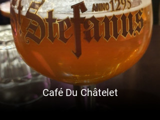 Café Du Châtelet réservation en ligne