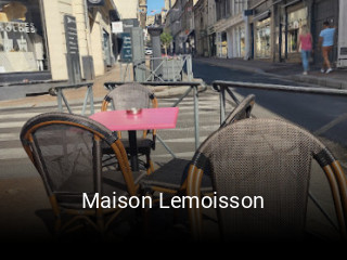 Maison Lemoisson réservation de table