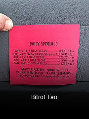 Bitrot Tao réservation de table