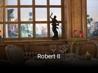 Robert II réservation de table
