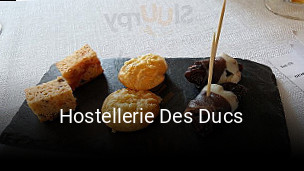 Hostellerie Des Ducs réservation de table