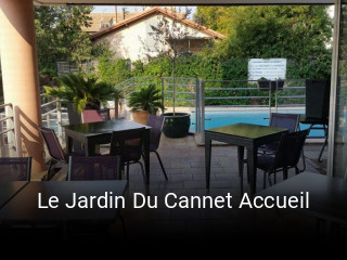 Réserver une table chez Le Jardin Du Cannet Accueil maintenant