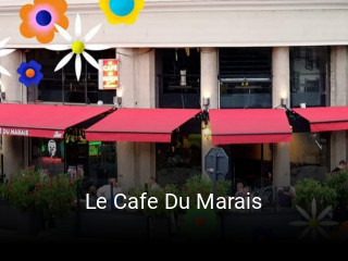 Réserver une table chez Le Cafe Du Marais maintenant