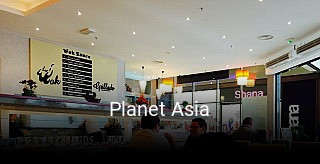 Planet Asia réservation de table