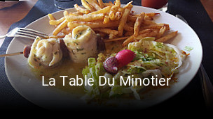 La Table Du Minotier réservation