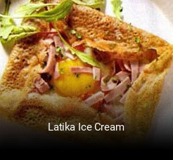 Latika Ice Cream réservation de table