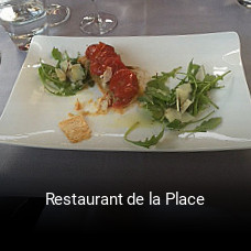 Restaurant de la Place réservation