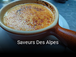 Saveurs Des Alpes réservation