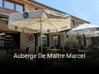 Auberge De Maitre Marcel réservation en ligne