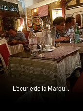 L'ecurie de la Marquise réservation de table