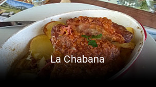 La Chabana réservation de table
