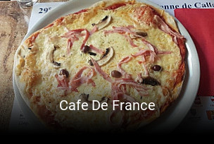 Cafe De France réservation en ligne