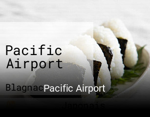 Pacific Airport réservation de table
