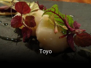 Toyo réservation de table