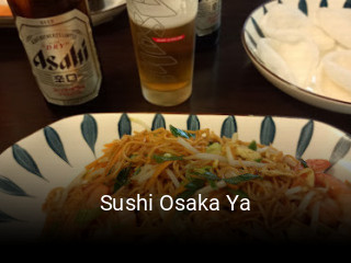 Sushi Osaka Ya réservation en ligne