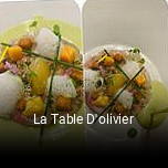 La Table D'olivier réservation