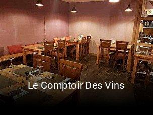Le Comptoir Des Vins réservation de table