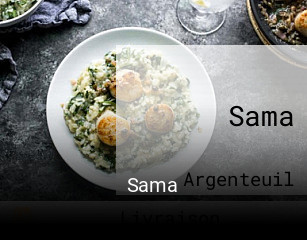 Sama réservation de table