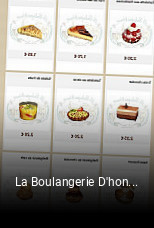 La Boulangerie D'honoré réservation