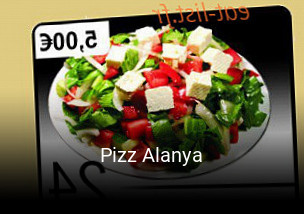 Pizz Alanya réservation de table