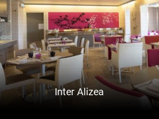 Réserver une table chez Inter Alizea maintenant