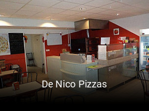 Réserver une table chez De Nico Pizzas maintenant