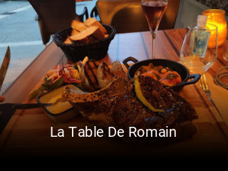 La Table De Romain réservation de table