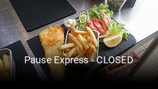 Pause Express - CLOSED réservation de table