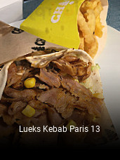 Lueks Kebab Paris 13 réservation