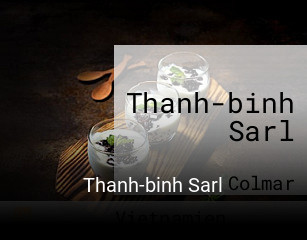 Thanh-binh Sarl réservation de table
