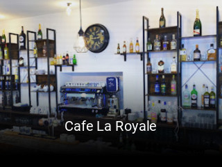 Cafe La Royale réservation de table