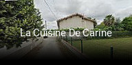 La Cuisine De Carine réservation de table