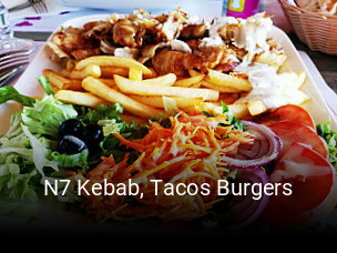 N7 Kebab, Tacos Burgers réservation en ligne