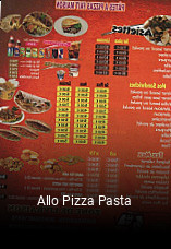 Allo Pizza Pasta réservation de table