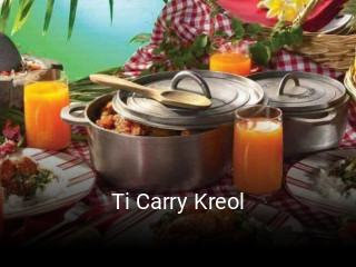 Ti Carry Kreol réservation de table