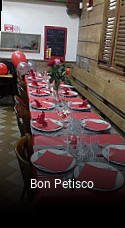 Bon Petisco réservation de table