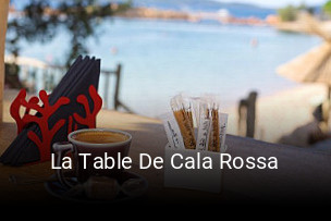 Réserver une table chez La Table De Cala Rossa maintenant